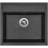 Granitový drez Sinks SOLO 560 Metalblack