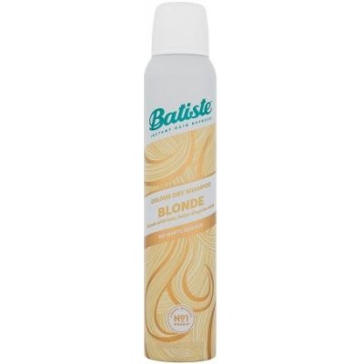 Batiste Brilliant Blonde suchý šampón pre svetlé odtiene vlasov 200 ml pre ženy