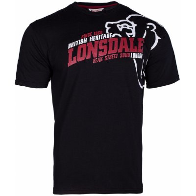 Lonsdale Men's T-Shirt regular Fit čierne