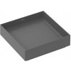 Hansgrohe Xuniva Evo E - Umývadlo na dosku, 40x40 cm, bez prepadu, bez otvoru na batériu, matná sivá 60324760