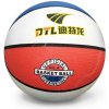 Sedco Loptu basket RUBBER - 4 - bílá/modrá