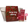 Weleda Very Very Cherry hydratační sprchový krém 200 ml + krém na ruce 75 + balzám na rty 4,8 g kosmetická sada