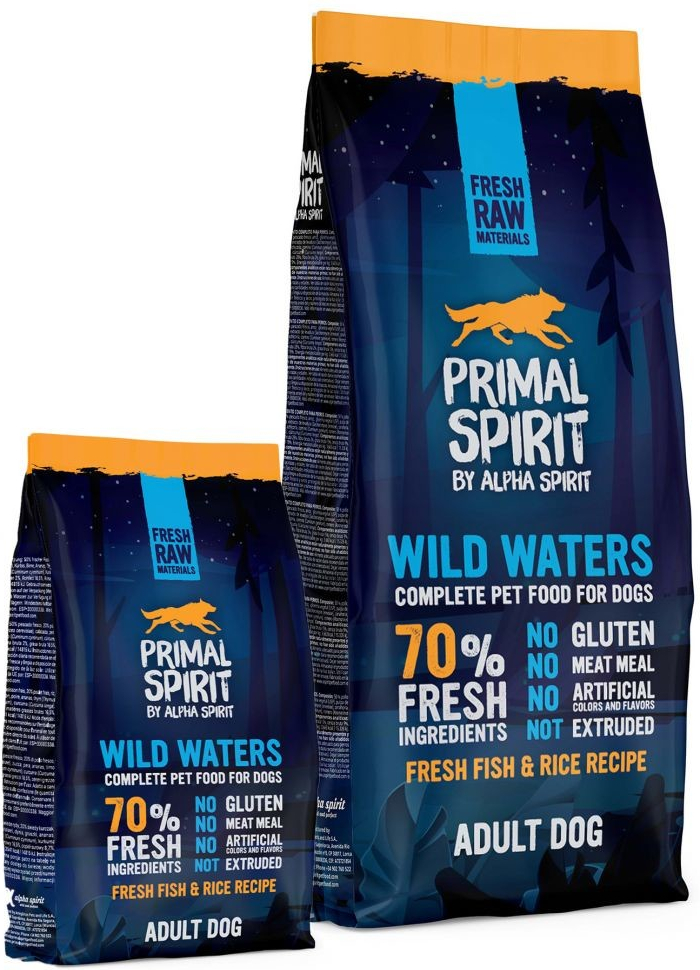 Primal Spirit Dog 70% Wanderlust 12 kg