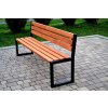 Parková lavička Annka 180cm H4 (Hrúbka latiek 4cm)