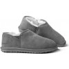 Pánske kožušinové papuče Fellhof PRIMO Veľkosť: 47, Farba: šedá