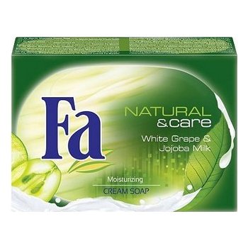 Fa Natural & Care White Grape & Jojoba Milk toaletné mydlo 100 g