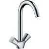 Drezová batéria Hansgrohe Logis M31 s otočným ramienkom chróm 71280000