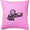 Florbal team - Vankúš 50x50 - 50x50 - Vrátane výplne ( Ružová )