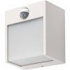 Rabalux Biele fasádne LED svietidlo s pohybovým čidlom Balimo 12W IP44 7479