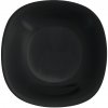 Orion Hlboký tanier LUNA black 21,5x21,5 cm