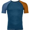 Pánske funkčné tričko Ortovox 120 Comp Light Short Sleeve M Veľkosť: XL / Farba: svetlo modrá
