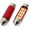 Led žiarovka 16xSMD 12V/24V, biela, 4014, Sulfid/ Festoon, Canbus
