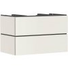Hansgrohe Xilesa E skrinka 98x55x62 cm závesná kúpeľňová skrinka pod umývadlo piesková 54302780