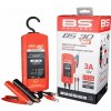 BS-BATTERY Nabíjačka akumulátorov SMART BS30MAX (vhodné aj pre lítium) 12V 3A (BS 30 MAX – Nabíjačka 12V s funkciou oživenia a údržby batérií)