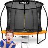 8ft/252cm profilovaná záhradná trampolína s vnútornou sieťou Neo-Sport