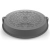 Kompozitný poklop s rámom, kruhový D400 600mm