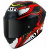 KYT prilba NZ-RACE Carbon / Stride - red (M)