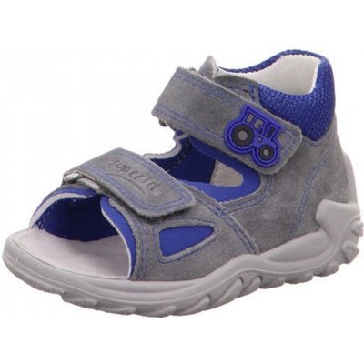 Superfit chlapčenské sandálky Flow 4-09011-25 šedá