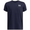 Detské tričko s krátkym rukávom Under Armour SPORTSTYLE TAPED SS TEE K 6001583-410 - YM