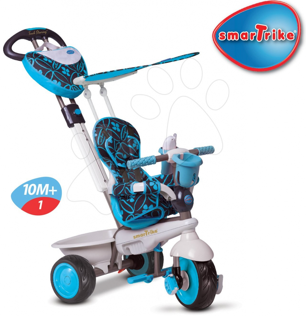 Smart Trike Dream Team Touch Steering 4v1 8000900 modrá od 92,59 € -  Heureka.sk