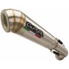 Slip-on exhaust GPR POWERCONE EVO HU.31.PCEV.1 Brushed Stainless steel including removable db killer and link pipe