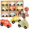 Drevené hračky a dopravné značky Tooky Toy