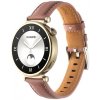 VSETKONAMOBIL 67795 LEATHER Kožený remienok pre Huawei Watch GT 4 41mm tmavoružový