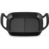 Vonkajší grilovacia panvica BBQ 26 cm, čierna, liatina, Le Creuset