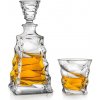 Crystal Bohemia CASABLANCA whisky set (1 + 6)