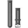 Remienok Garmin Quick Release (20 mm), silikonový (010-11251-9S) sivý