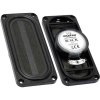 Visaton SC 4.9 FL - 8 Ohm 3.5 palca 9 cm širokopásmový reproduktor 4 W 8 Ω čierna dřevěná membrána, ovál; 8051