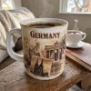 Porcelánový hrnček Germany Reutter Porzellan (Keramický hrnček s motívom Nemecka, zberateľský suvenír z porcelánu Reutter Porzellan)