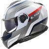 Vyklápacia prilba LS2 FF908 Strobe II MONZA White Blue Red L (59-60)