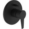 Laufen Pure - Batéria pod omietku, na 2 spotrebiče, matná čierna HF901789428000