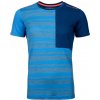 Dámske funkčné tričko Ortovox W's 185 Rock'n'Wool Short Sleeve Sky Blue XS