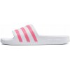 adidas ADILETTE AQUA Biela / Ružová