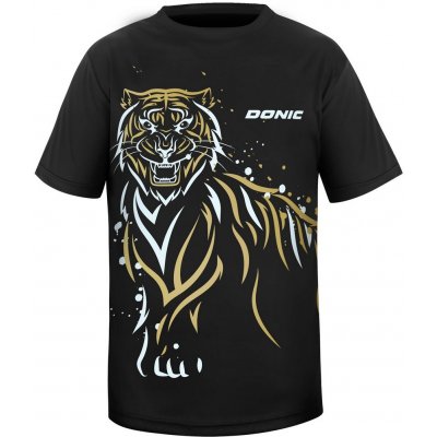 Donic tričko Tiger černé