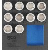 Náraďový modul 1/6 - BGS109553 Nástrčné hlavice 17 mm pre bezpečnostné skrutky kolies Land Rover (Sada 10 dielov) (BGS109553)