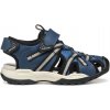 Chlapčenské sandále Geox, J BOREALIS tmavo modrá,čierna,biela 27