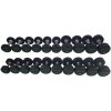 Sada jednoručných činiek TUNTURI Pre PU Dumbbell 2-32 kg