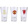 Manchester United poháriky (3 ks v balení) - SKLADOM