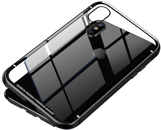 Púzdro Baseus Magnetite Hardware Case iPhone XS Max čierne