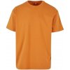 Build Your Brand Pánske tričko Heavy Oversize Tee - Oranžová | M