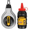 DeWalt DWHT47408-0 značkovacia šnúra 30m s červenou kriedou, Al puzdro, prevod 6:1