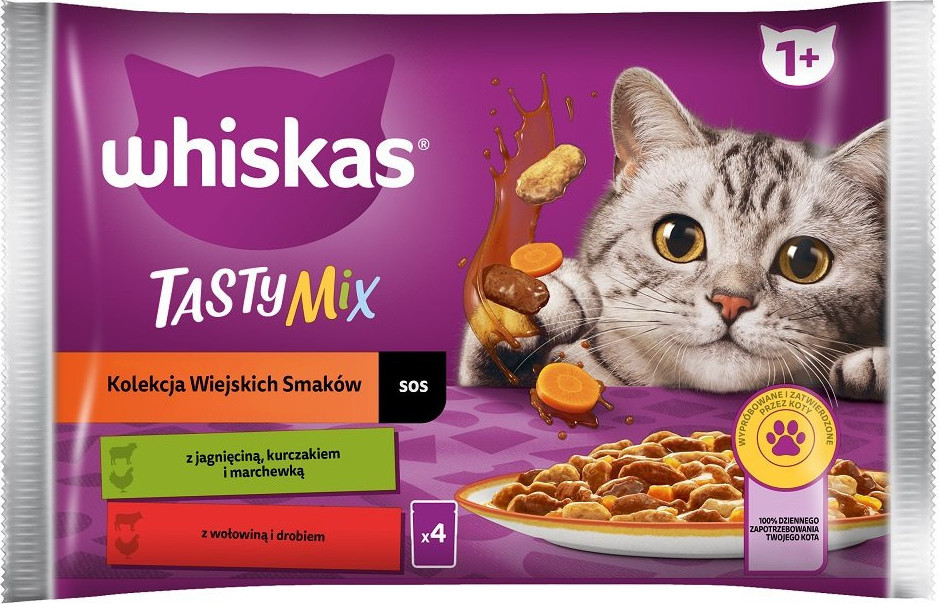 WHISKAS Chef\'s Choice v šťave 4 x 85 g