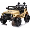 Detské elektrické auto Eljet Toyota FJ Cruiser hnedožlté/khaki (EJ-DEA-TOY-101)