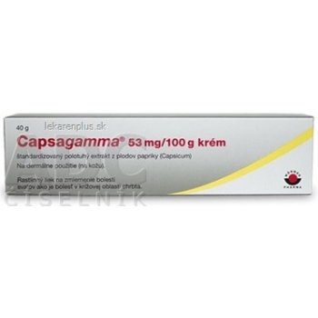 Capsagamma 53 mg/100 g krém crm. 1 x 40 g