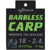 Drennan náväzce Barbless Carp vel.18 2 lb 12 oz