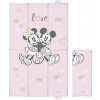 CEBA Podložka prebaľovacia cestovná (50x80) Disney Minnie & Mickey Pink TH-307-127-664