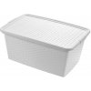 Heidrun Box ratanový 10 l, biela